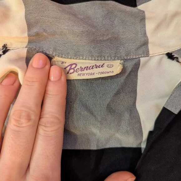 Vintage plaid dress - Picture 9 of 9